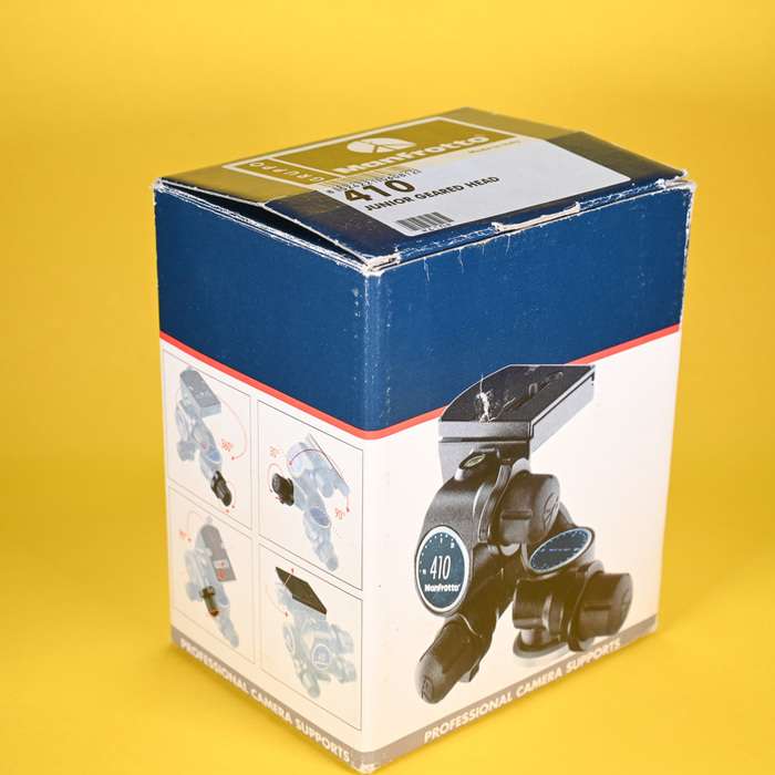 Manfrotto 410 JUNIOR | převodovaná stativová hlava