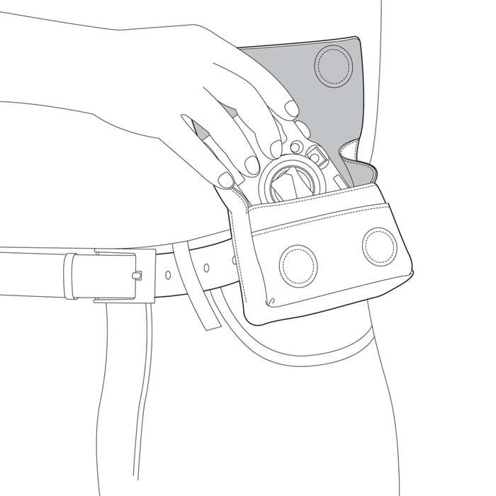 Manfrotto STILE SCP-1BC NANO,  olivově hnědá