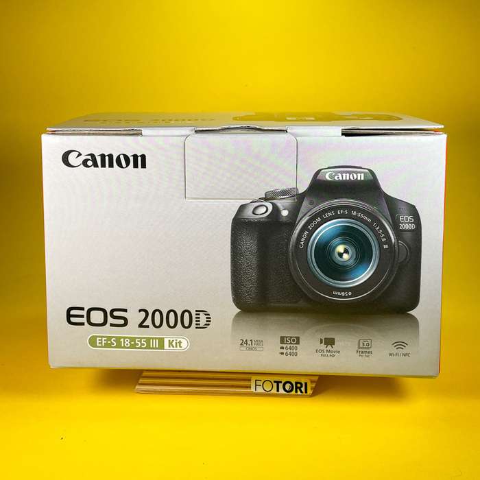 Canon EOS 2000D + EF-S 18-55 III KIT | 563076079821