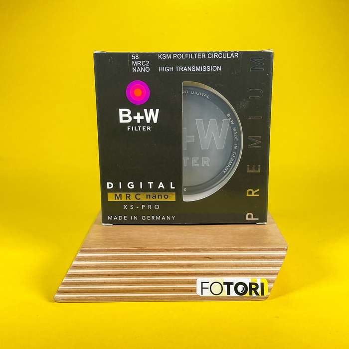 B+W C-POL MRC KSM XS-Pro 58mm | Polarizační filtr