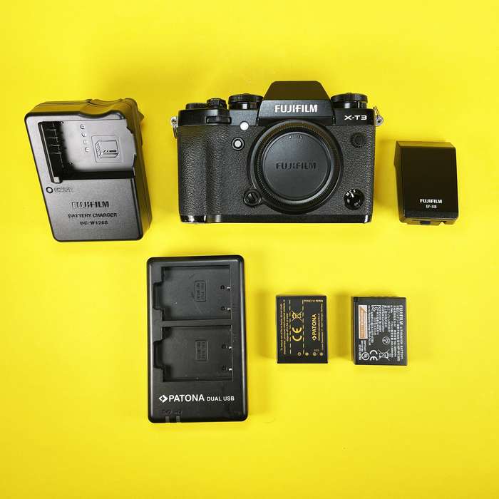 Fujifilm X-T3 + 2x baterie  + duální nabíječka