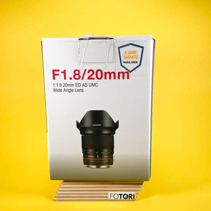 SAMYANG 20mm f/1,8 ED AS UMC pro Nikon F | CBP16378