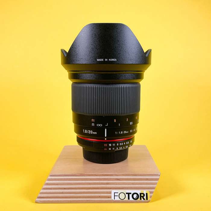 SAMYANG 20mm f/1,8 ED AS UMC pro Nikon F | CBP16378