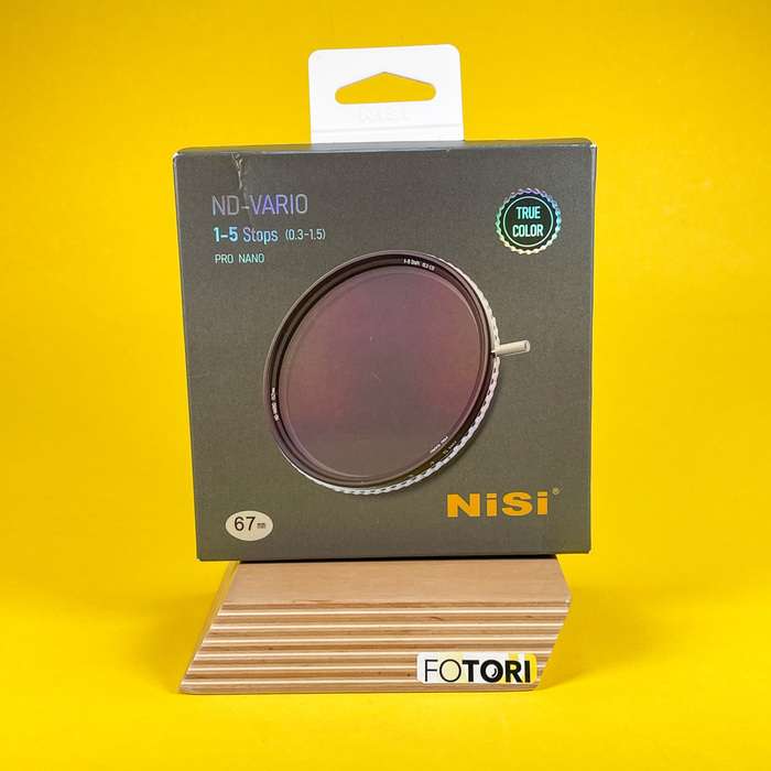 Nisi Filter ND-Varion 1,5-5 stops pro nano True Color 67mm + ND 4stops Swift system 67mm