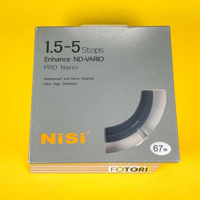 Nisi Filter ND-Vario 1,5-5 Stops Pro Nano 67 mm