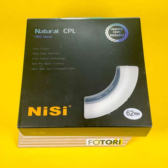 Nisi CPL filtr Natural Pro Nano 62mm | Nový - Doprodej