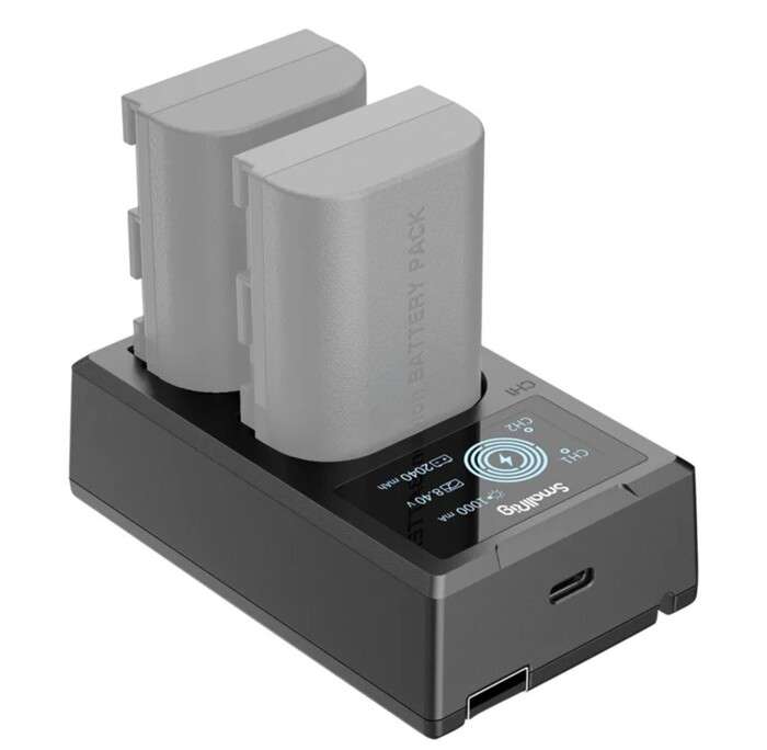 Smallrig 4084 Battery Charger pro LP-E6 Batteries | Duální nabíječka