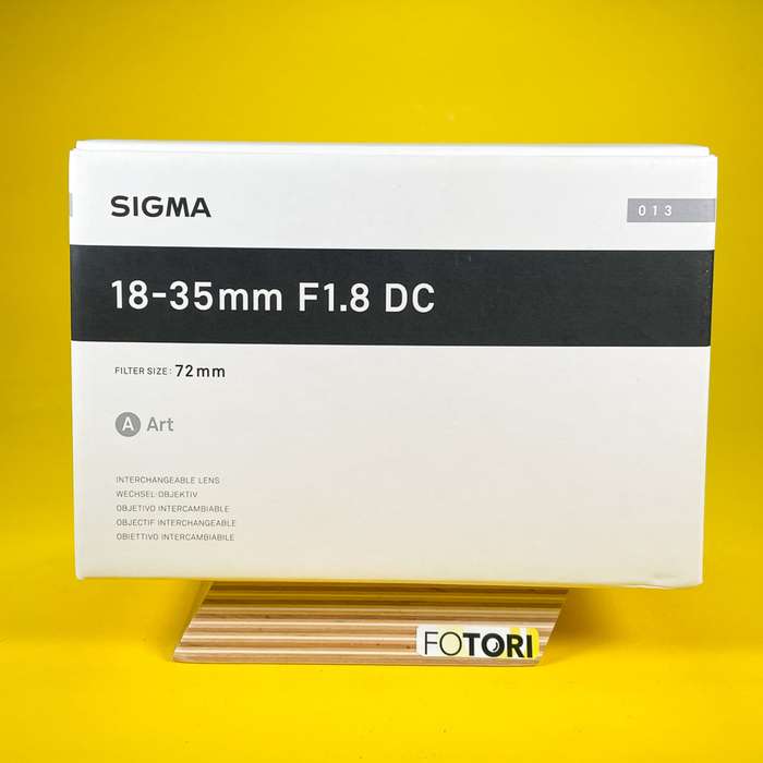 Sigma 18-35/1.8 DC HSM ART pro Nikon F | 53000137