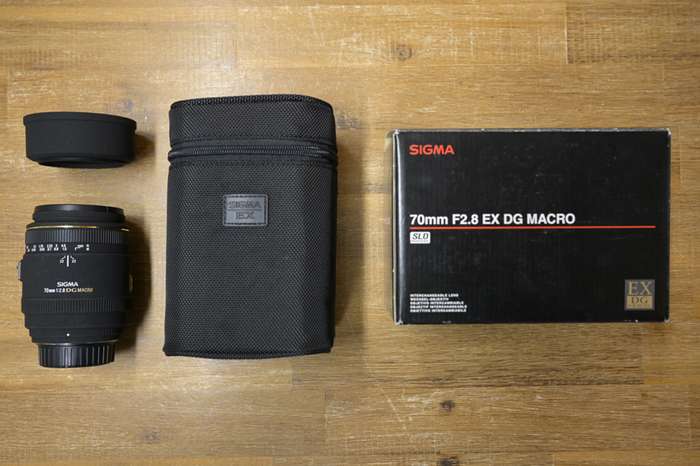 Sigma 70mm f/2,8 EX DG MACRO pro Nikon