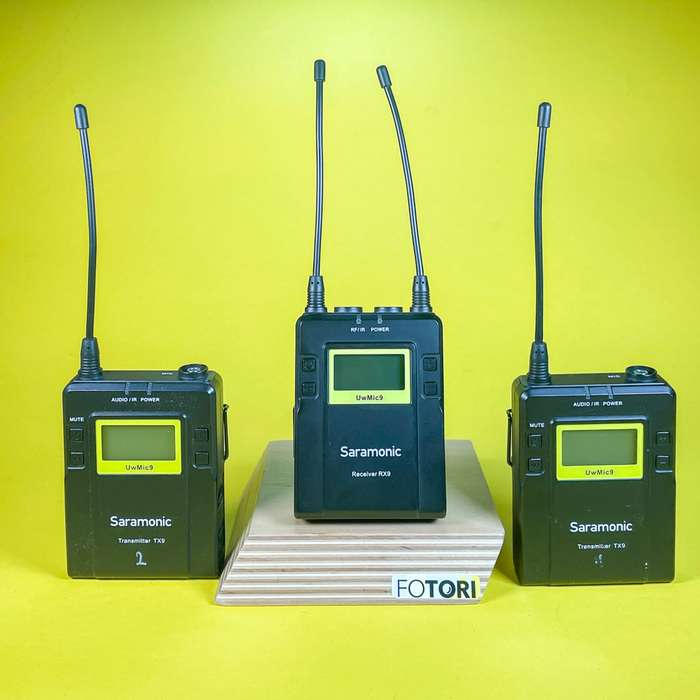 Saramonic UwMic9 + ruční mikrofon UH9  | bezdrátový UHF systém