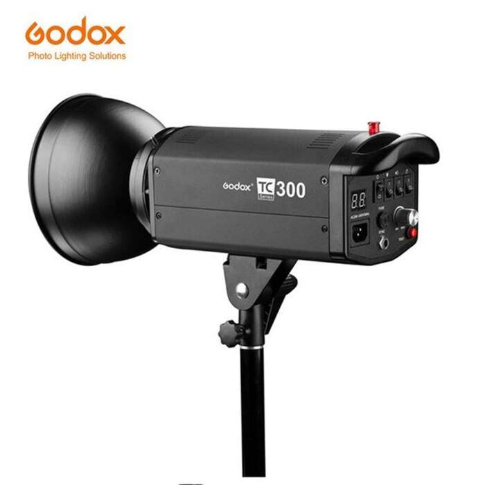 Godox TC 300 + odpalovač + stativ + reflektor