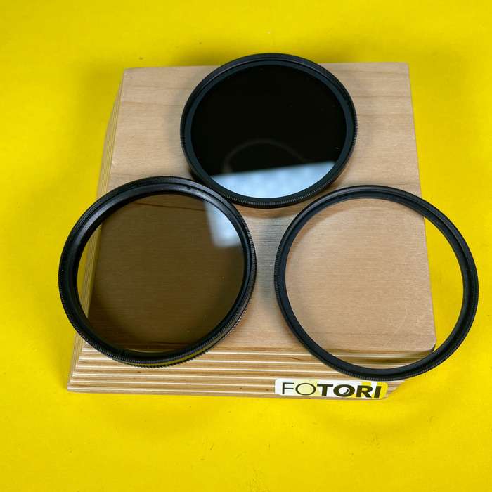 Polaroid set filtrů 58 mm ND9 + CPL + UV + Pouzdro