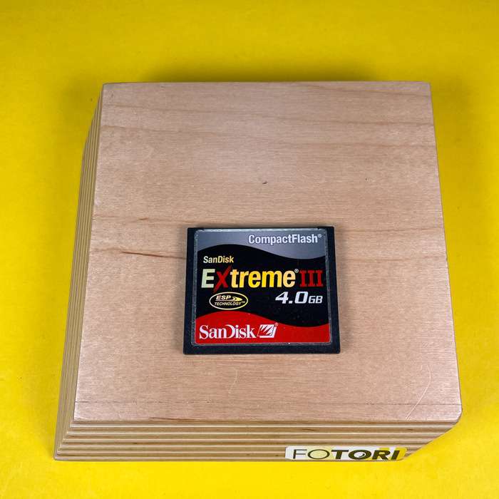 SanDisk CompactFlash Extreme III 4.0 GB