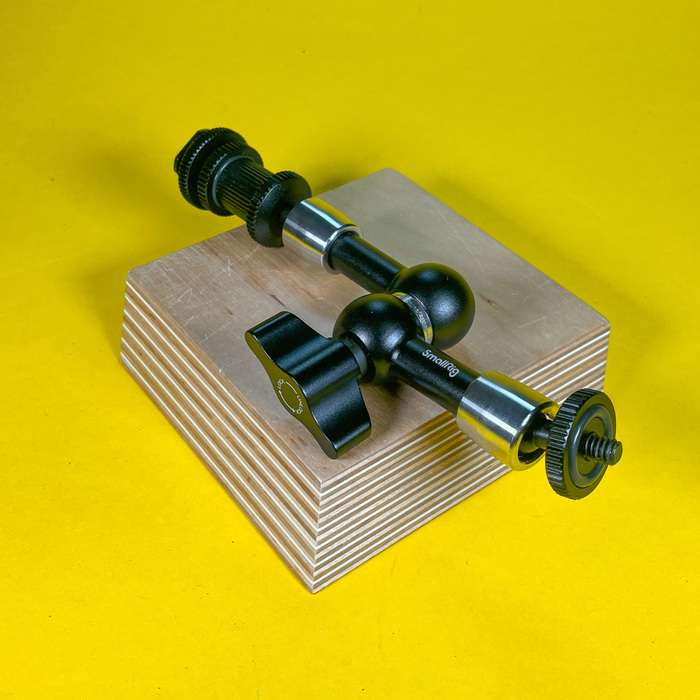 SmallRig 1497 Articulating Rosette Arm (7") | Cold shoe | závit 1/4