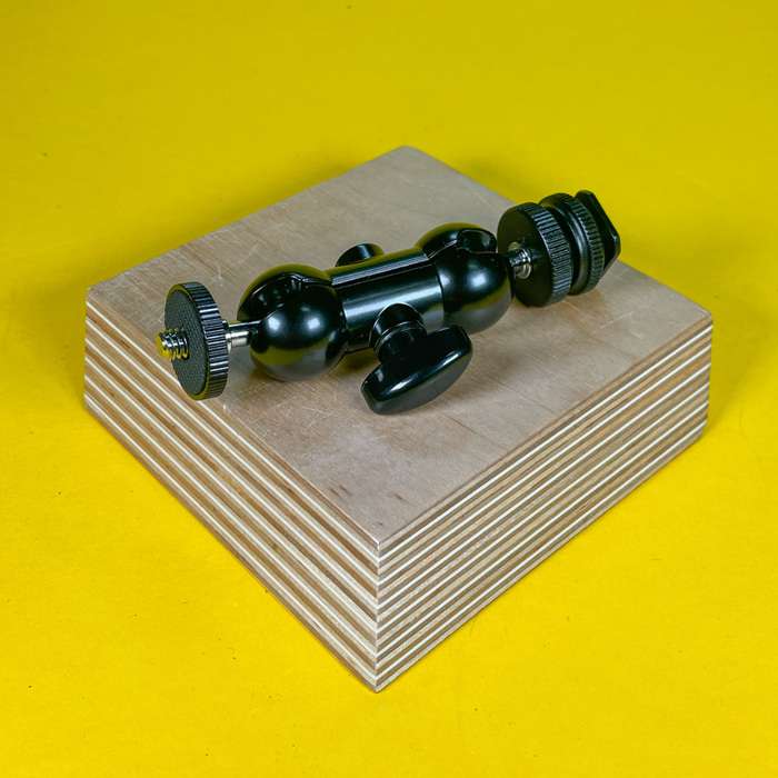 SmallRig 1135 Double Ball Heads with Cold Shoe and Thumb Screw