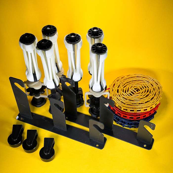 Trny na pozadí 3ks s držákem