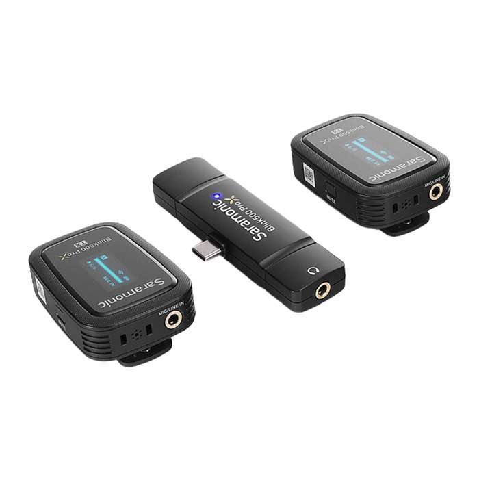 Saramonic Blink 500 ProX B6 (2,4GHz wireless w/ USB-C) | 2x Mikrofon pro zařízení s USB-C
