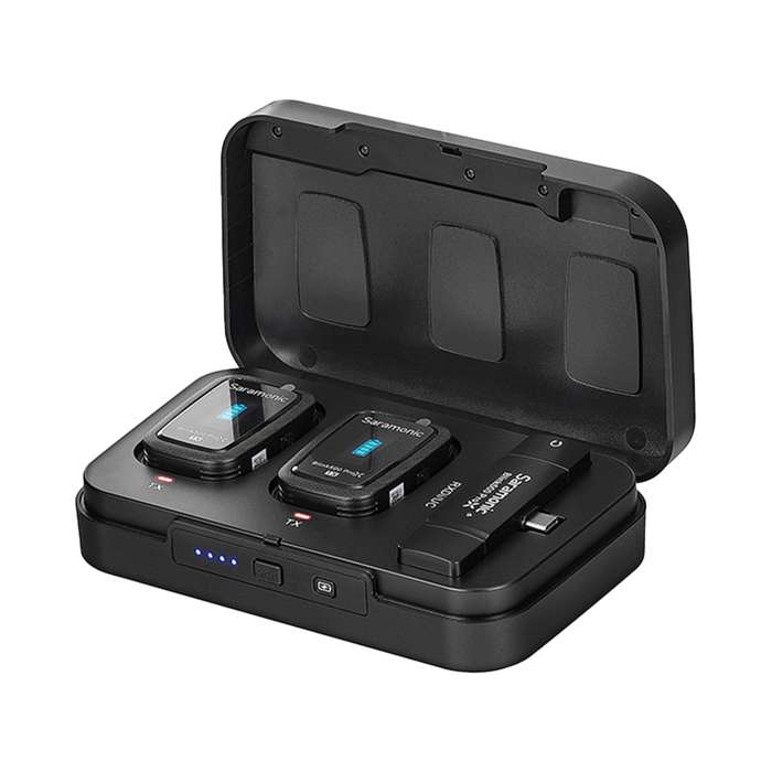 Saramonic Blink 500 ProX B6 (2,4GHz wireless w/ USB-C) | 2x Mikrofon pro zařízení s USB-C