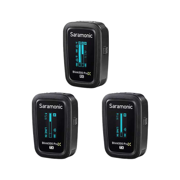 Saramonic Blink 500 ProX B2 (2,4GHz wireless w/3,5mm)  | 2 X BEZDRÁTOVÝ MIKROFON | STEREO