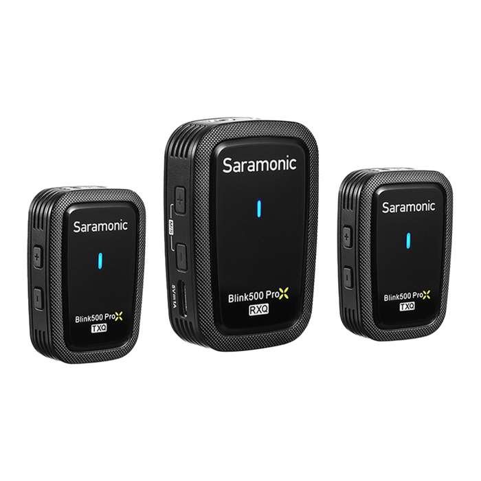 Saramonic Blink 500 ProX Q20 (2,4GHz wireless w/3,5mm) | 2x bezdrátový mikrofon