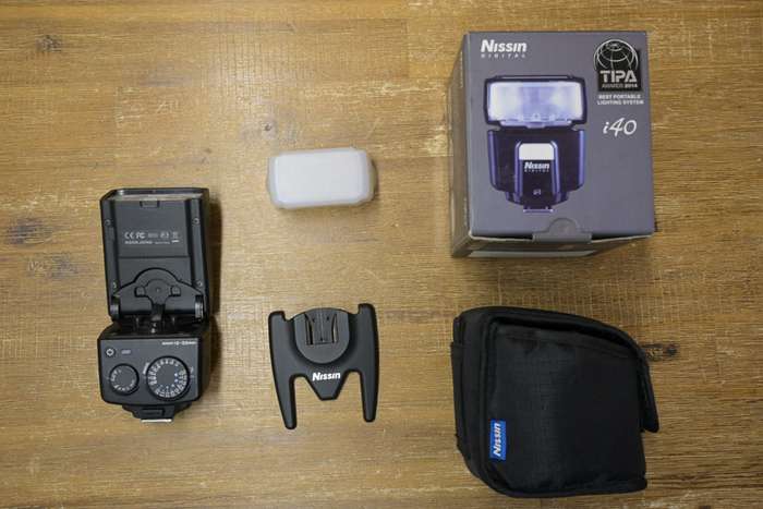 Nissin blesk i40 pro micro 4/3