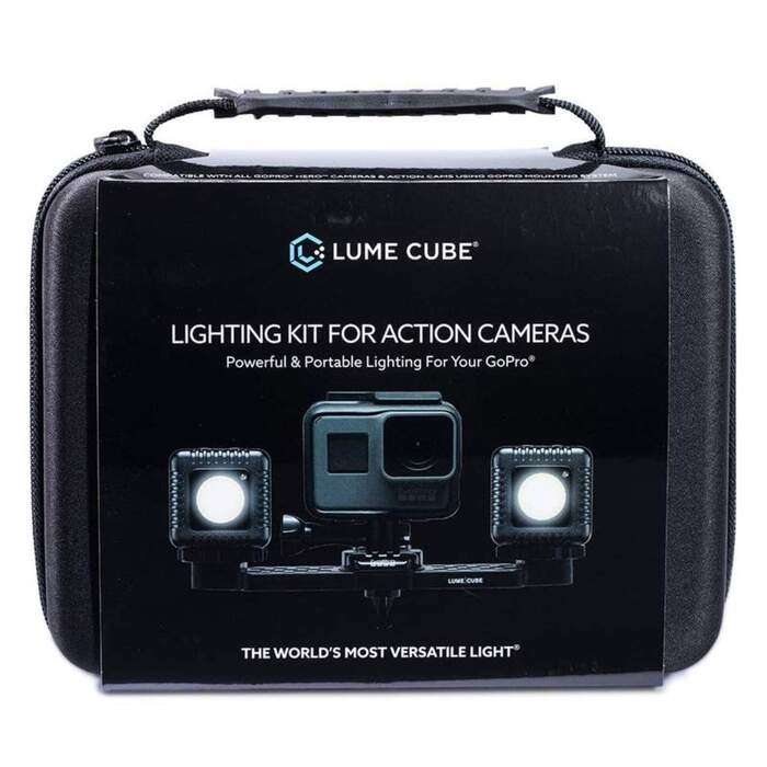 Lighting Kit for GoPro and Action Cams | dvě světla s držákem pro akční kameru