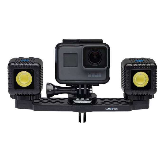 Lighting Kit for GoPro and Action Cams | dvě světla s držákem pro akční kameru