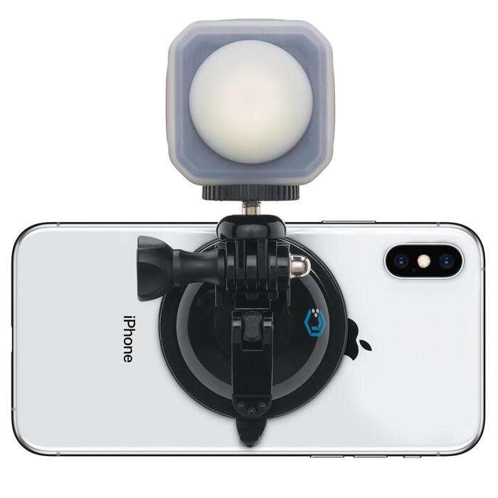 Lume Cube Air VC | led světlo s přísavkou a kulovou hlavou do sáněk blesku