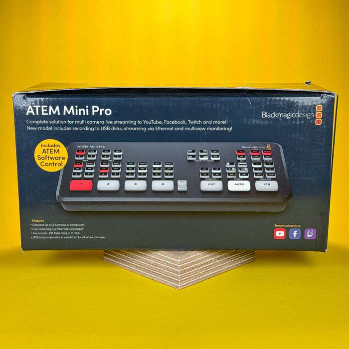 Blackmagic Design Atem Mini Pro | střižna