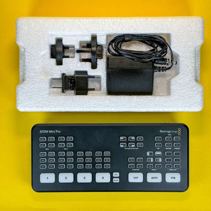 Blackmagic Design Atem Mini Pro | střižna