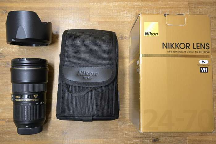 Nikon 24-70 mm f/2,8 E ED VR | 20420014