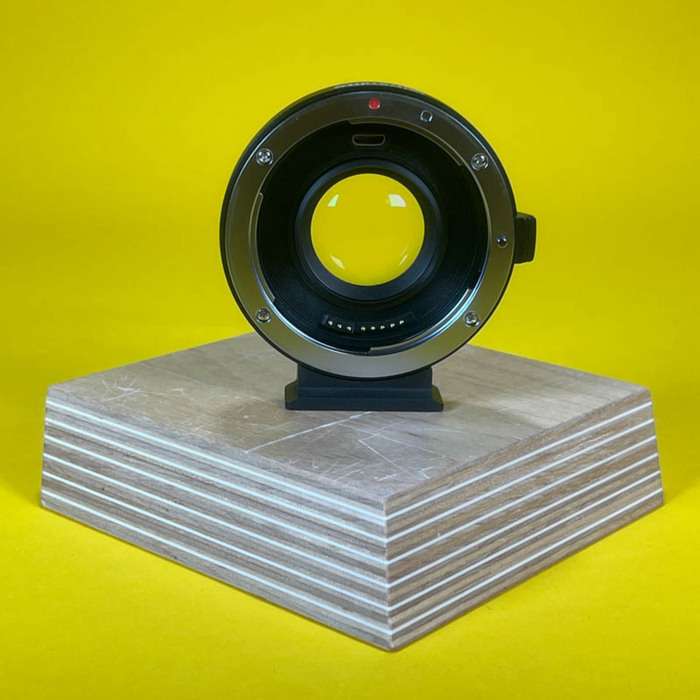 COMMLITE AEF-MFT adaptér obj. Canon EF na tělo MFT Booster 0,71x |