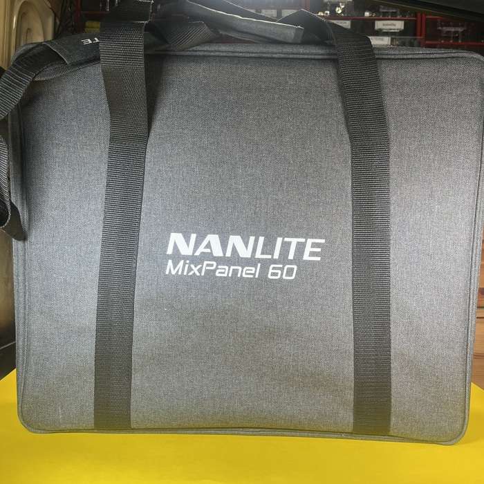 NanLite LED panel MixPanel 60 RGBWW + softbox