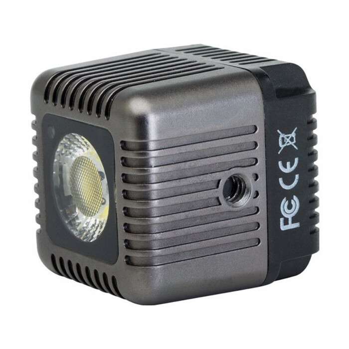 LUME CUBE SINGLE GUNMETAL GREY + držák do sáněk blesku