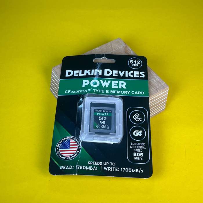 Delkin CFexpress Power R1780/W1700 512 GB | CFexpress B