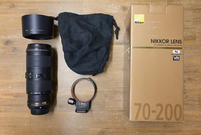 Nikon 70-200 mm AF-S F4G ED VR  + stativová patka | 82032040