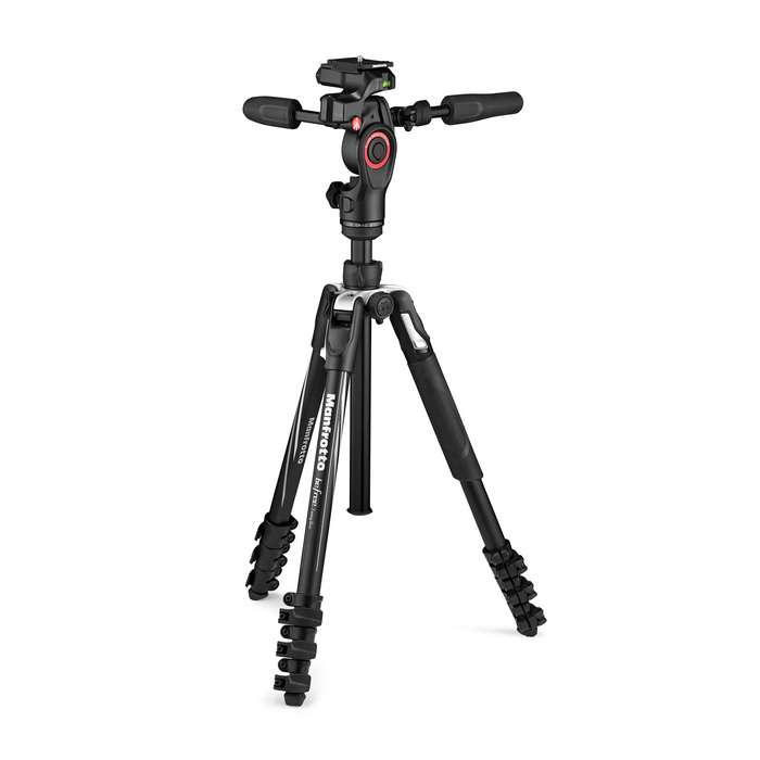 Manfrotto Befree 3-Way Live Advanced Alu, černý | MKBFRLA4BK-3W |