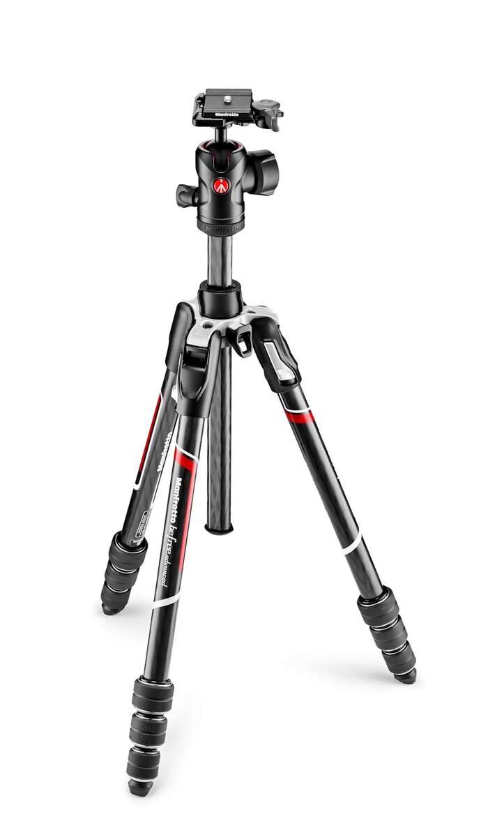 Manfrotto Befree Advanced s twist lock, karbonový | MKBFRTC4-BH