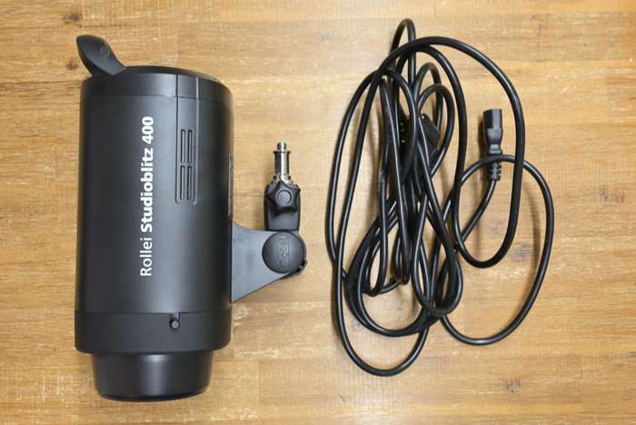 Rollei Studio Flash 400 | záblesk s příslušenstvím | univerzální odpalovač a odpalovač Fuji