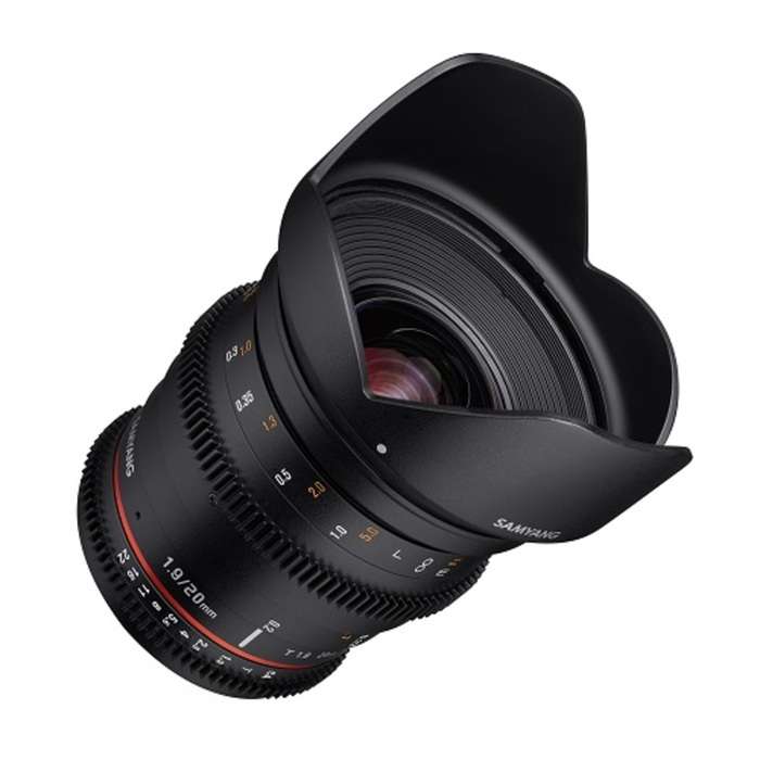 Samyang CINE 20 mm T/1,9 VDSLR II ED AS UMC pro Sony E