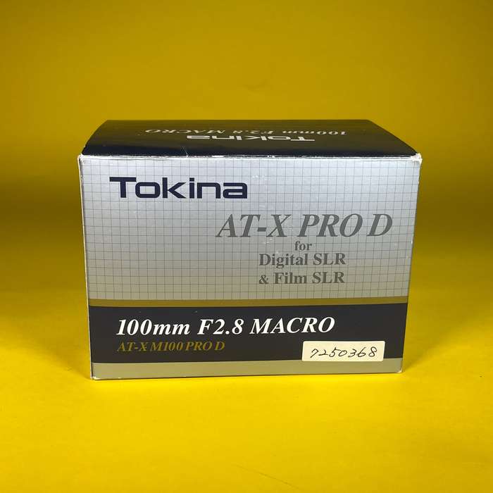 Tokina 100mm f/2,8 AT-X M 100 PRO D Macro pro Nikon F | 7250368