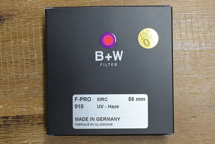 Filtr B+W UV Haze F-Pro MRC 58 mm
