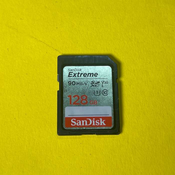 Sandisk Extreme SDXC V30 I 128 GB 90 MB/s