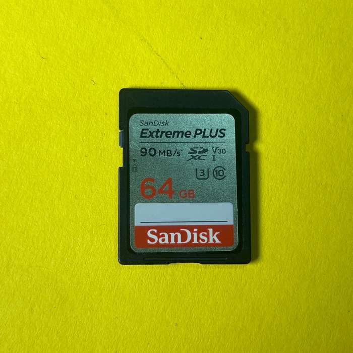 Sandisk Extreme Plus SDXC 90 MB/s V30 I 64GB