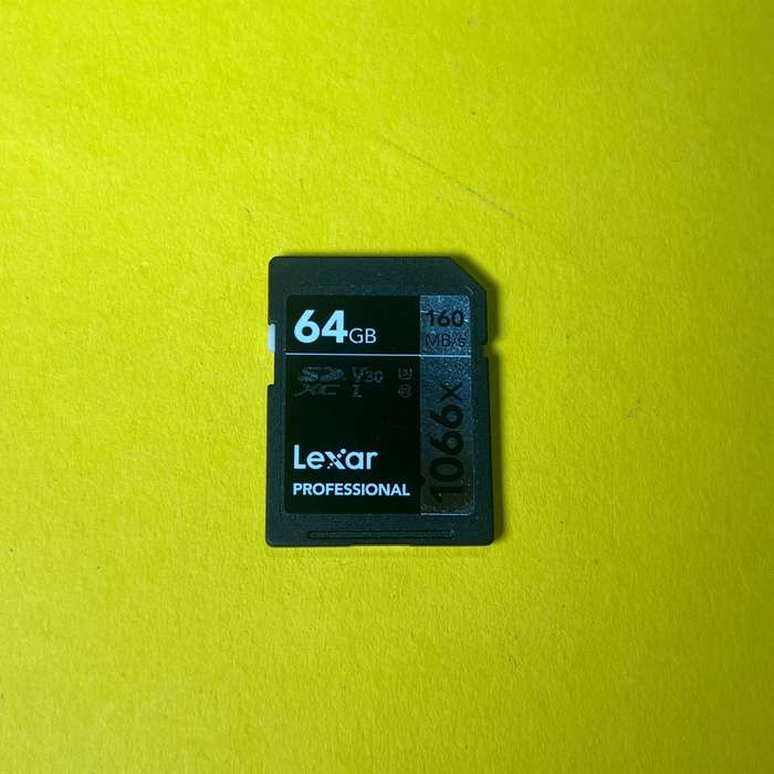 Lexar SDXC V30 I 160 MB/s 64GB