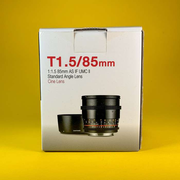 Samyang 85mm T1.5 VDSLR AS IF UMC II pro Nikon F | BBP22748