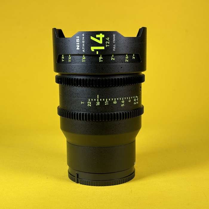 Cine Lens Set 5x  Nisi Athena Prime E-Mount  + 3x drop in filtr| Set CINE objektivů pro Sony E