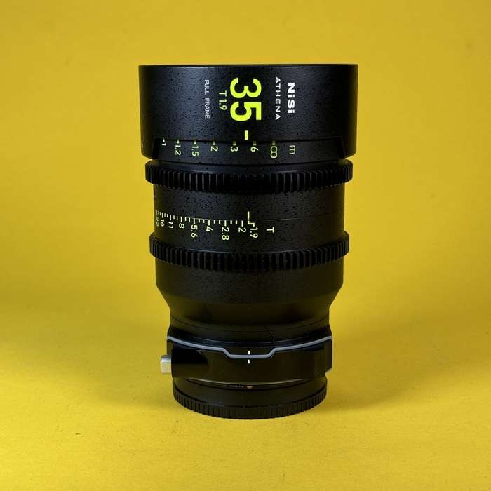 Cine Lens Set 5x  Nisi Athena Prime E-Mount  + 3x drop in filtr| Set CINE objektivů pro Sony E