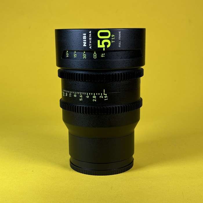 Cine Lens Set 5x  Nisi Athena Prime E-Mount  + 3x drop in filtr| Set CINE objektivů pro Sony E