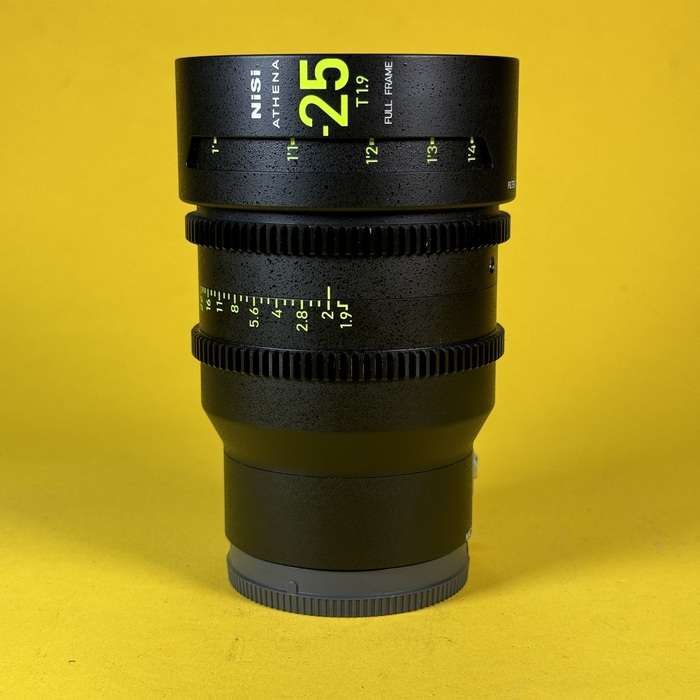 Cine Lens Set 5x  Nisi Athena Prime E-Mount  + 3x drop in filtr| Set CINE objektivů pro Sony E